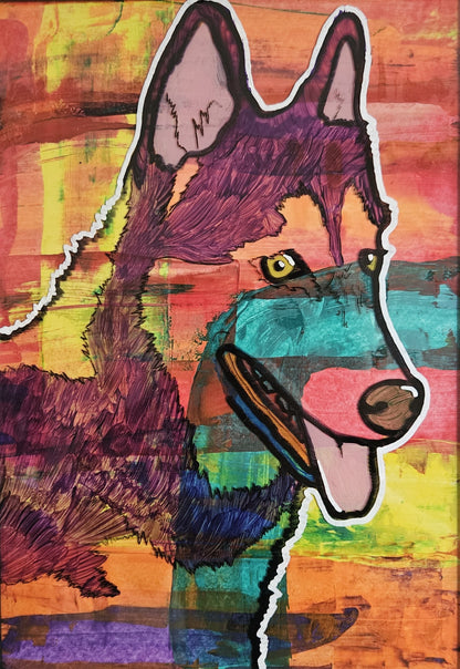 Abstract Pet Artwork