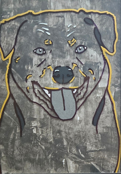 Monochrome Pet Artwork