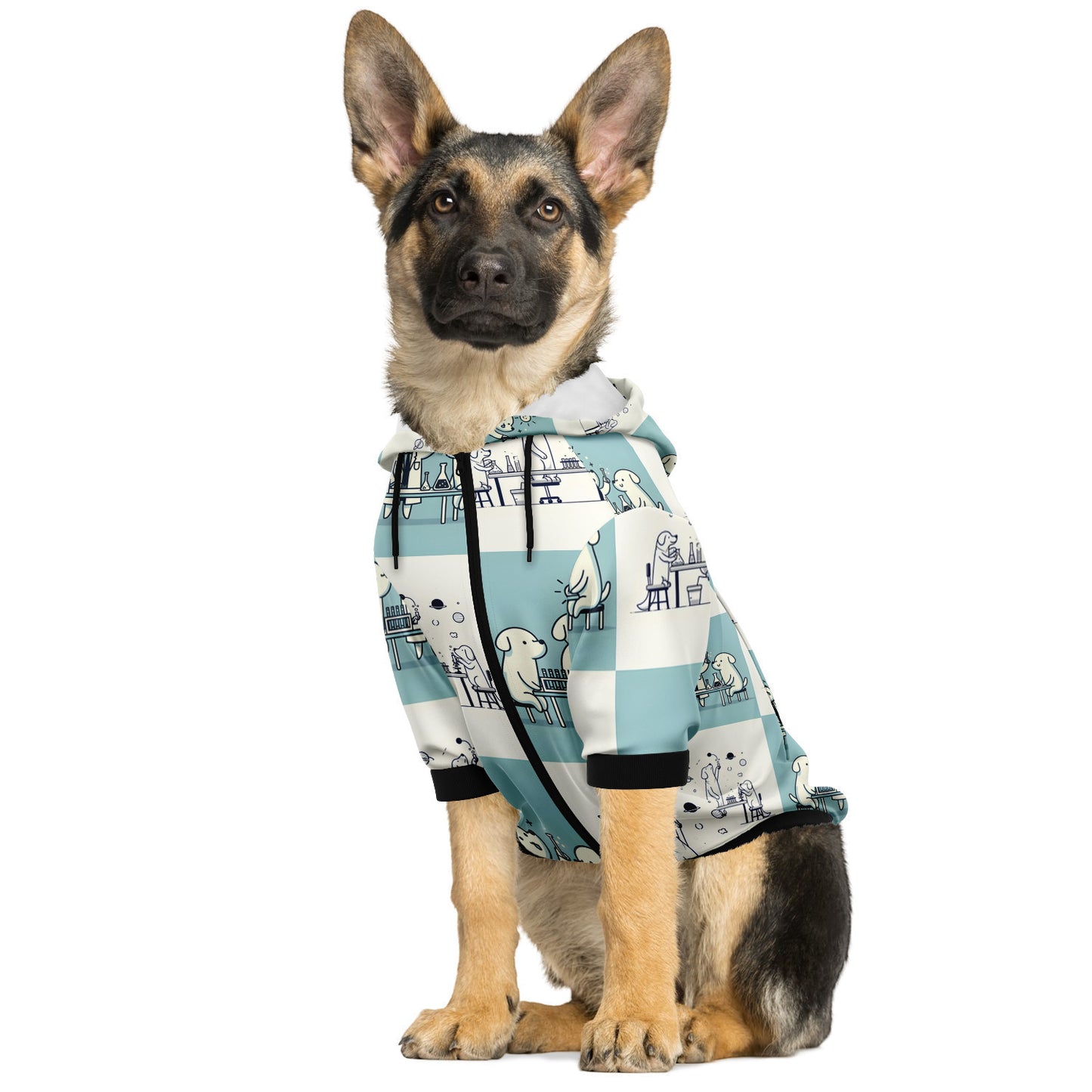 Science - Dog Zip-Up Hoodie