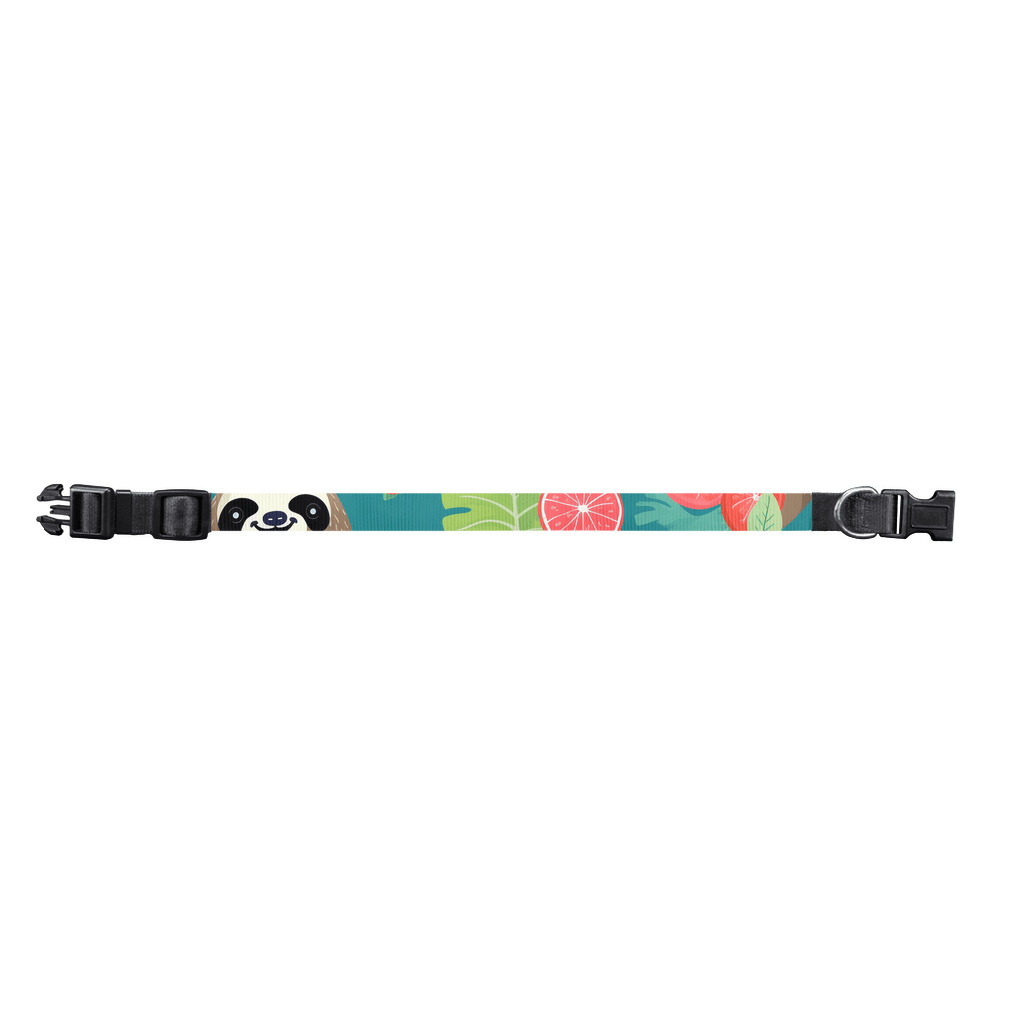 Treasure Tails Small Pet Collars - Tropical Sloth Matching Pet and Owner Apparel