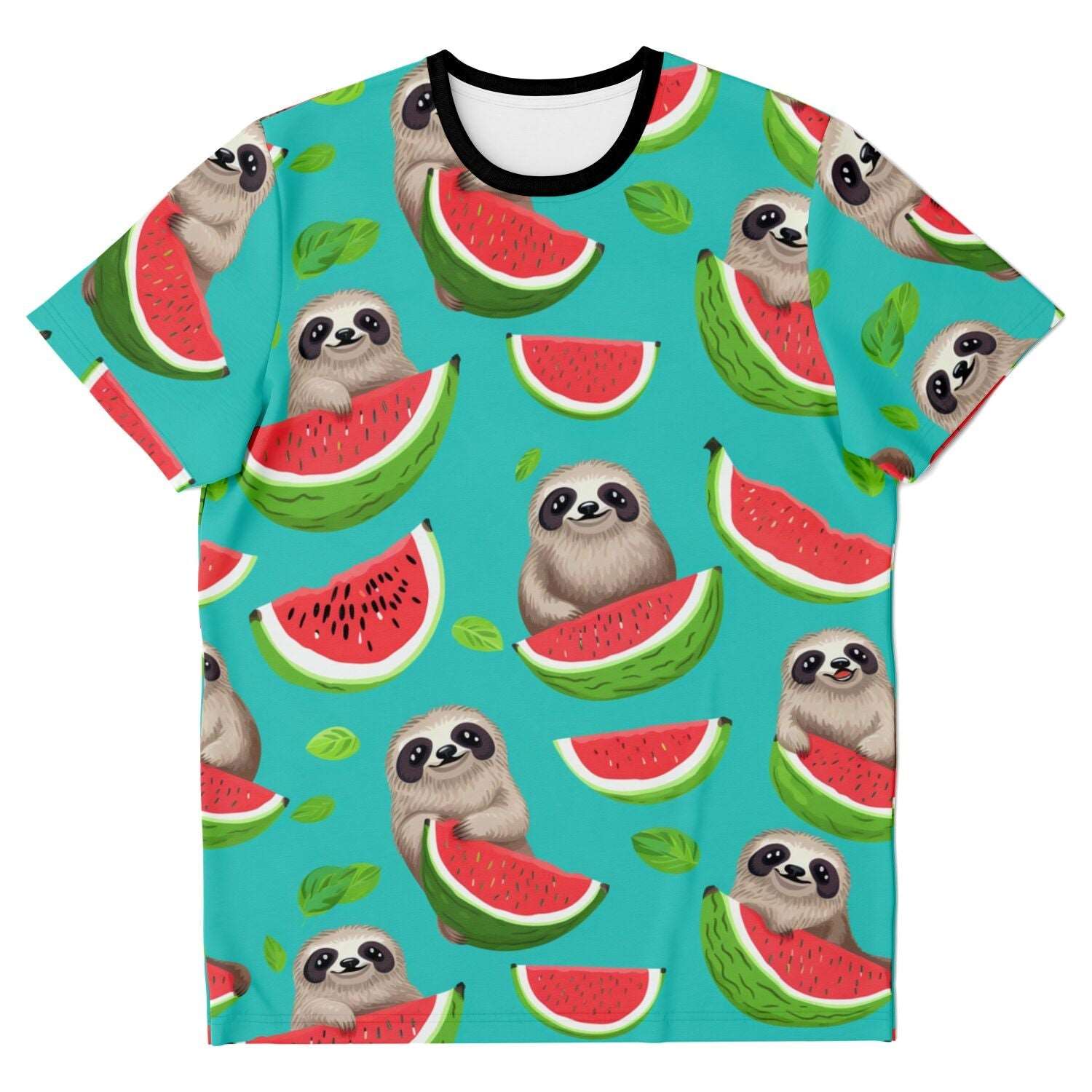 Subliminator T-shirt XS Men's T-shirt - Tropical Sloth Matching Pet and Owner Apparel